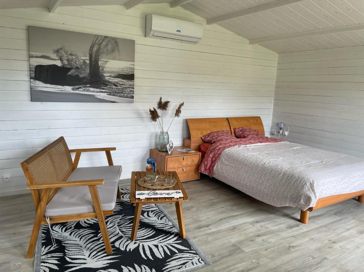 « Aux Bonheurs Landais » Hotel Linxe Bagian luar foto