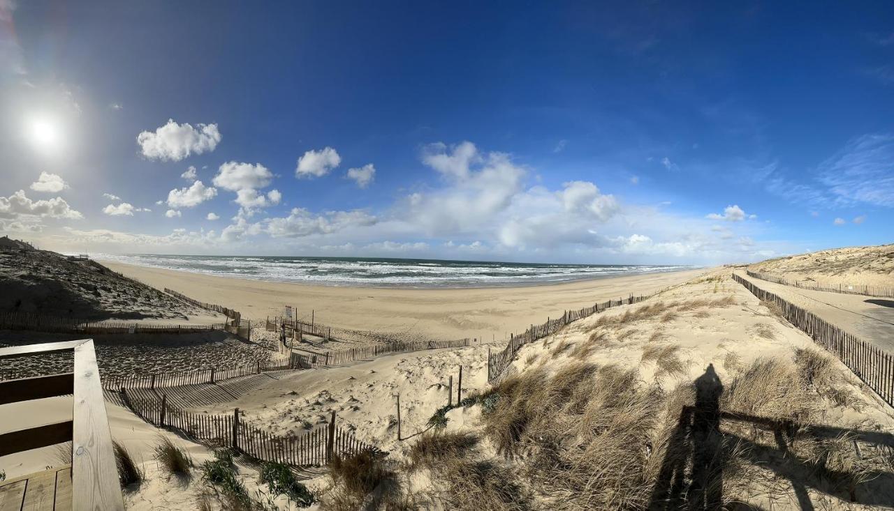 « Aux Bonheurs Landais » Hotel Linxe Bagian luar foto